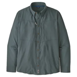 Patagonia M's L/S Sol Patrol Shirt Plume Grey