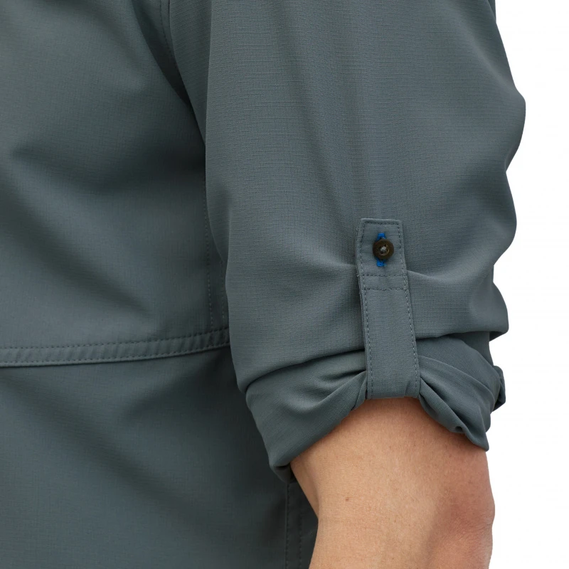Patagonia M's L/S Sol Patrol Shirt Plume Grey 6 Patagonia M's L/S Sol Patrol Shirt Plume Grey – Bild 6