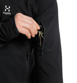 Haglöfs Wool Blend Hood Men True Black -Darts Verkäufe 6050592C5020r 5