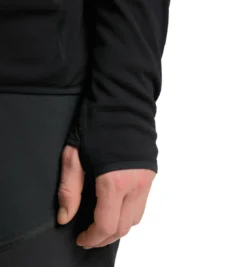 Haglöfs Wool Blend Hood Men True Black -Darts Verkäufe 6050592C5020r 6