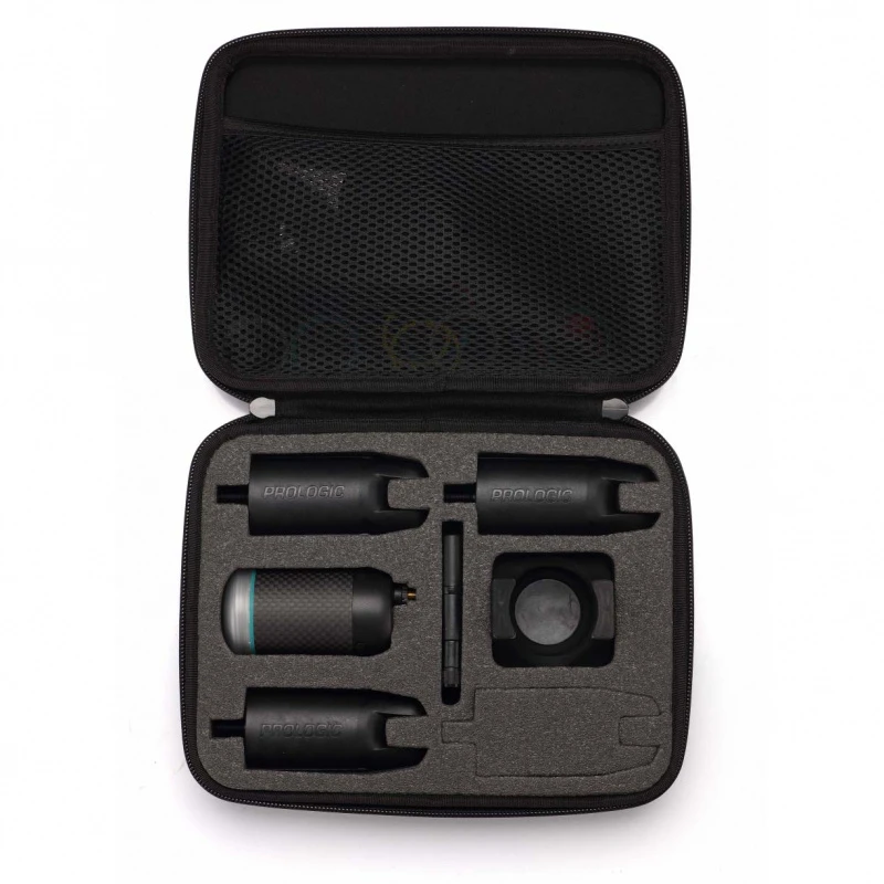 ProLogic K3 Bite Alarm Set 3+1 (Green,Yellow,Red) 2 ProLogic K3 Bite Alarm Set 3+1 (Green,Yellow,Red) – Bild 2