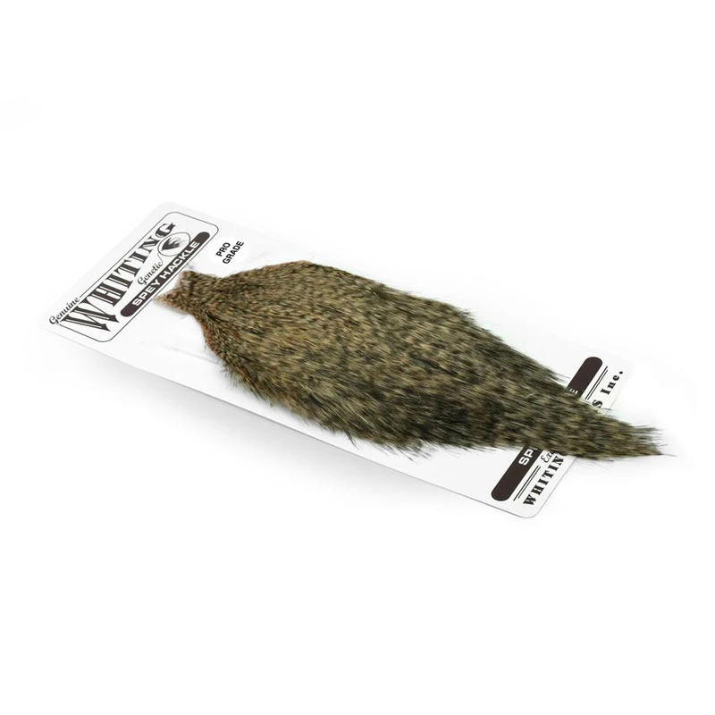 Whiting Spey Hackles Pro Grade Cape - GD/Salmon 1 Whiting Spey Hackles Pro Grade Cape - GD/Salmon