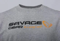 Savage Gear Signature Logo T-Shirt, Grey Melange -Darts Verkäufe 73649r 4
