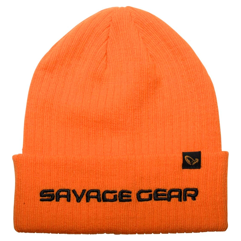 Savage Gear Fold-Up Beanie, Sun Orange 1 Savage Gear Fold-Up Beanie, Sun Orange