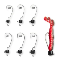 Savage Gear Ned EWG Jighead Matt Black (3-pack) 3 Savage Gear Ned EWG Jighead Matt Black (3-pack) -Darts Verkäufe 74437r 2