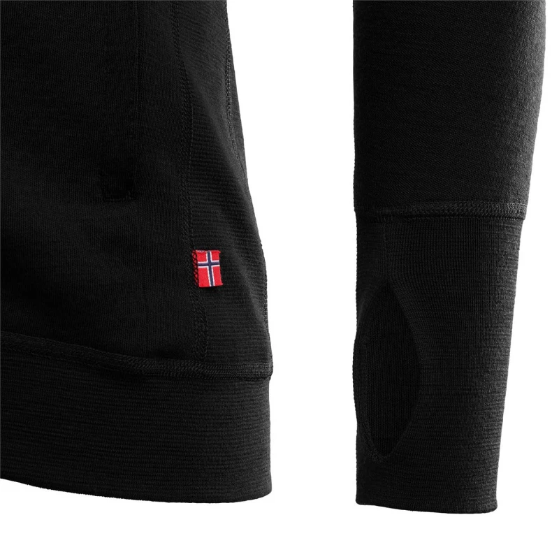 Aclima DoubleWool Jacket M's Jet Black/Marengo 6 Aclima DoubleWool Jacket M's Jet Black/Marengo – Bild 6