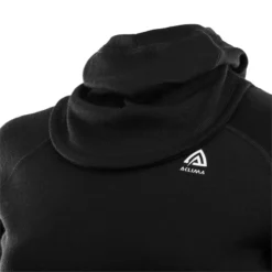 Aclima WarmWool Hoodsweater W's Jet Black -Darts Verkäufe 90 105383r 4
