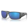 Costa Del Mar Costa Blackfin Pro Matte Gray - Blue Mirror 580G