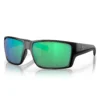 Costa Del Mar Costa Reefton Pro Matte Black Green Mirror 580G
