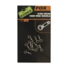 Fox Edges Kuro Micro Hook Ring Swivels 10-pack
