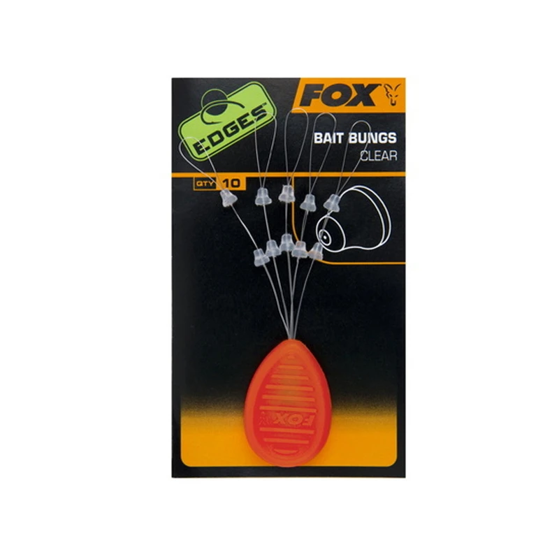 Fox Edges Bait Bungs 10-pack 1 Fox Edges Bait Bungs 10-pack