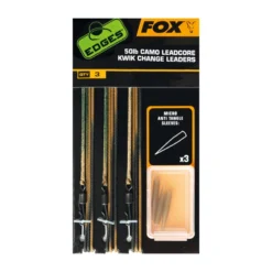 Fox Edges Ready Tied Camo Leadcore Leaders