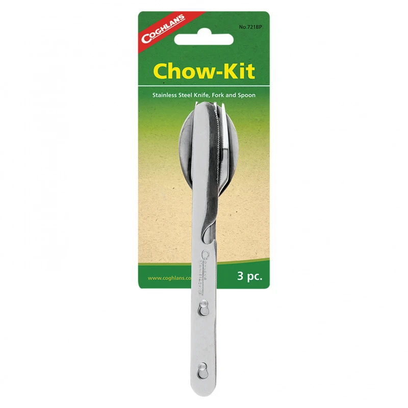 Coghlans Chow Kit (Knife, Fork & Spoon Set) 2 Coghlans Chow Kit (Knife, Fork & Spoon Set) – Bild 2