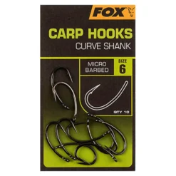 Fox Carp Hooks Curve Shank -Darts Verkäufe CHK231r 2