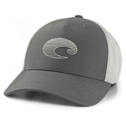 Costa Del Mar Costa XL Trucker Gradient Logo Performance Hat Gray