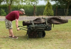 Fox FX Explorer Barrow & Camo Lite Bag Inc 2 Straps & Mesh Bags -Darts Verkäufe CTR012 6