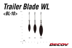 Decoy BL-10S Trailer Blade WL Silver -Darts Verkäufe DBL10S2r 4