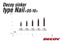 Decoy DS-10 Sinker Type Nail -Darts Verkäufe DDS1006r 5