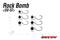 Decoy SV-57 Rock Bomb -Darts Verkäufe DSV57235r 3