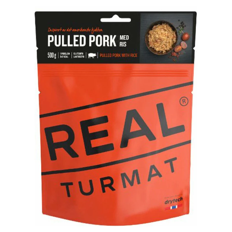 Real Turmat Pulled Pork With Rice 1 Real Turmat Pulled Pork With Rice