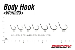 Decoy Worm108 Body Guard HD -Darts Verkäufe DW1081r 3