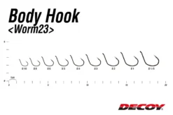 Decoy Worm23 Body Hook 7 Decoy Worm23 Body Hook -Darts Verkäufe DW231r 4
