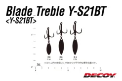 Decoy Blade Treble Y-S21BT -Darts Verkäufe DYS21BT4r 3