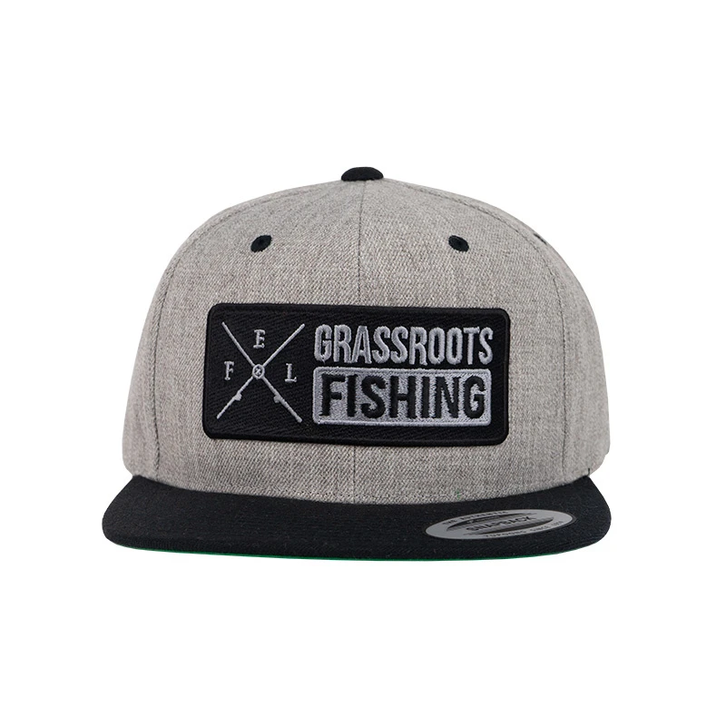 Eastfield Snapback Cap Grey - Grassroots Fishing 2 Eastfield Snapback Cap Grey - Grassroots Fishing – Bild 2