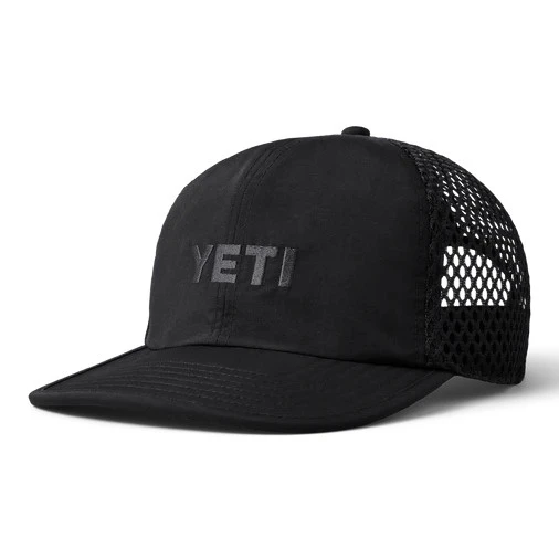 Yeti Logo Badge Panel Performance Hat Black 2 Yeti Logo Badge Panel Performance Hat Black – Bild 2