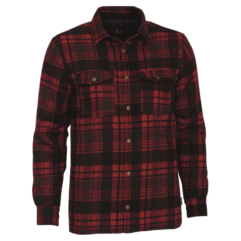 Kinetic Lumber Jacket Red 1 Kinetic Lumber Jacket Red