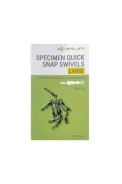 Korum Specimen Quick Snap Swivels -Darts Verkäufe K0310134r 4