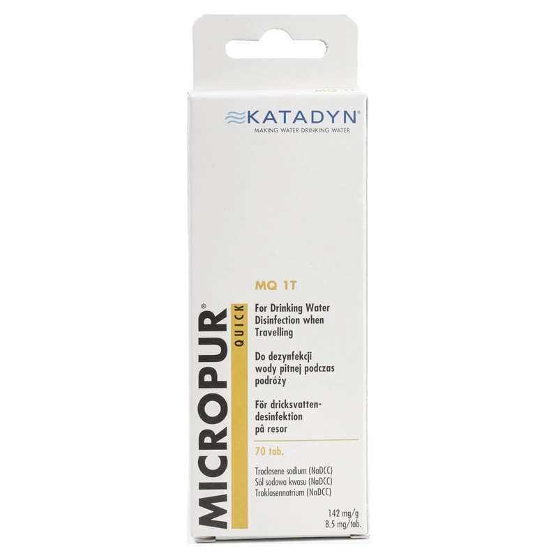 Katadyn Micropur Quick MT1T - 70 Tablets 1 Katadyn Micropur Quick MT1T - 70 Tablets