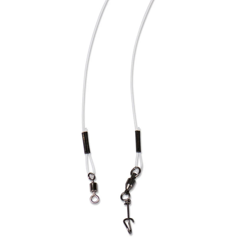 Mustad Fluorocarbon Casting Leader With Fastach (2-Pack) 1 Mustad Fluorocarbon Casting Leader With Fastach (2-Pack)