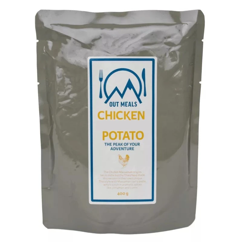 Outmeals - Chicken Panang With Potatoes 400g 1 Outmeals - Chicken Panang With Potatoes 400g