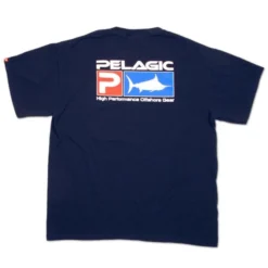 Pelagic Deluxe Logo Tee T-Shirt Navy