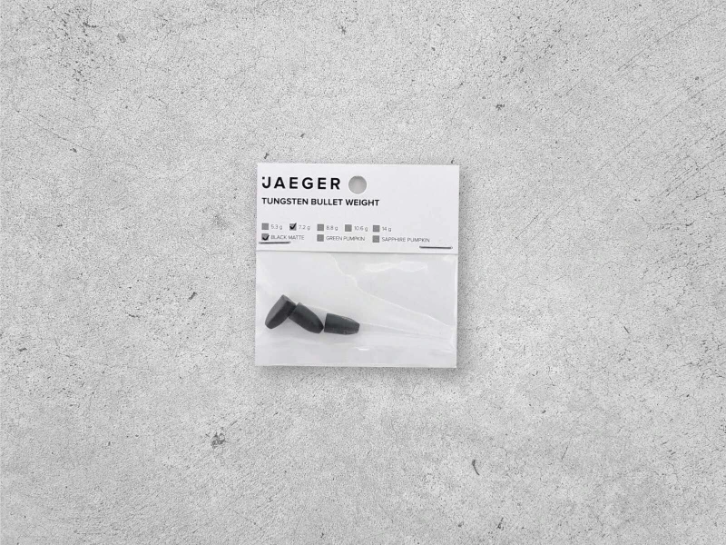 Jaeger Tungsten Bullet Weight Black Matte 3 Jaeger Tungsten Bullet Weight Black Matte – Bild 3
