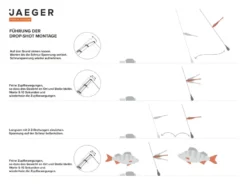 Jaeger Drop-Shot Rig (1 Hook) -Darts Verkäufe PRC DRO 2 5
