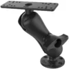 RAM MOUNTS RAM Marine Electronics Mount Medium Arm