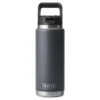 Yeti Rambler 26 Oz Straw Bottle - Charcoal