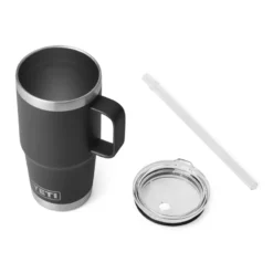Yeti Rambler 25 Oz Straw Mug - Black -Darts Verkäufe SKU 0326 BLK 4