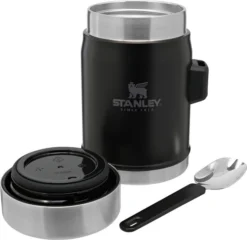 Stanley The Legendary Food Jar + Spork .4L - Matte Black 9 Stanley The Legendary Food Jar + Spork .4L - Matte Black -Darts Verkäufe ST1009382005 5