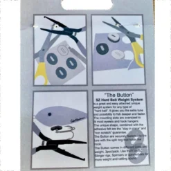 Svartzonker The Button Hardbait Weight System (3-pack) -Darts Verkäufe SZ110500r 4