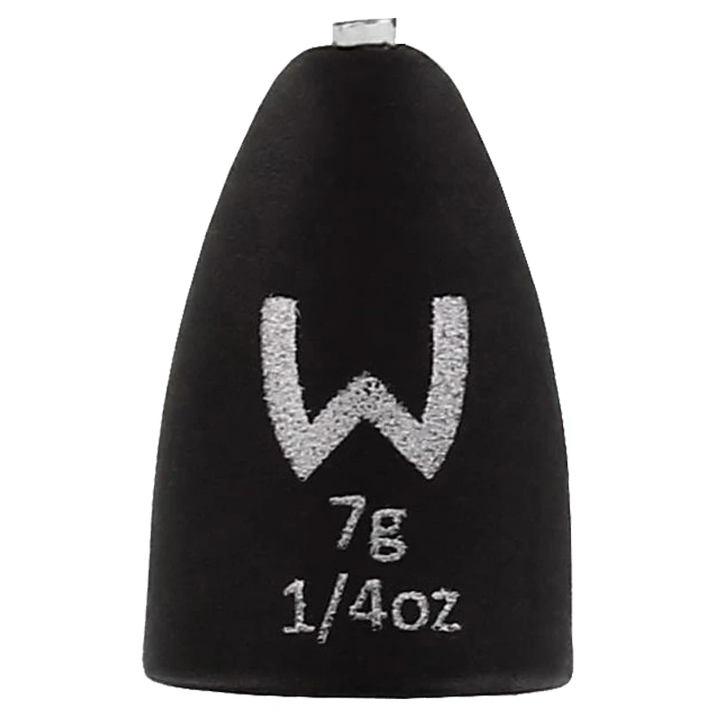 Westin Add-It Tungsten Bullet Weights Matte Black 1 Westin Add-It Tungsten Bullet Weights Matte Black