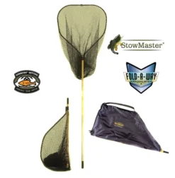 StowMaster Tournament Series Nets - Musky Net 92 X 97cm (inkl. Tasche)