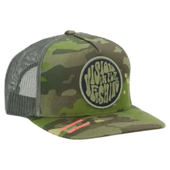 Vision Psyke Green Camo Cap