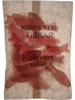 Rote Fische Süßigkeiten